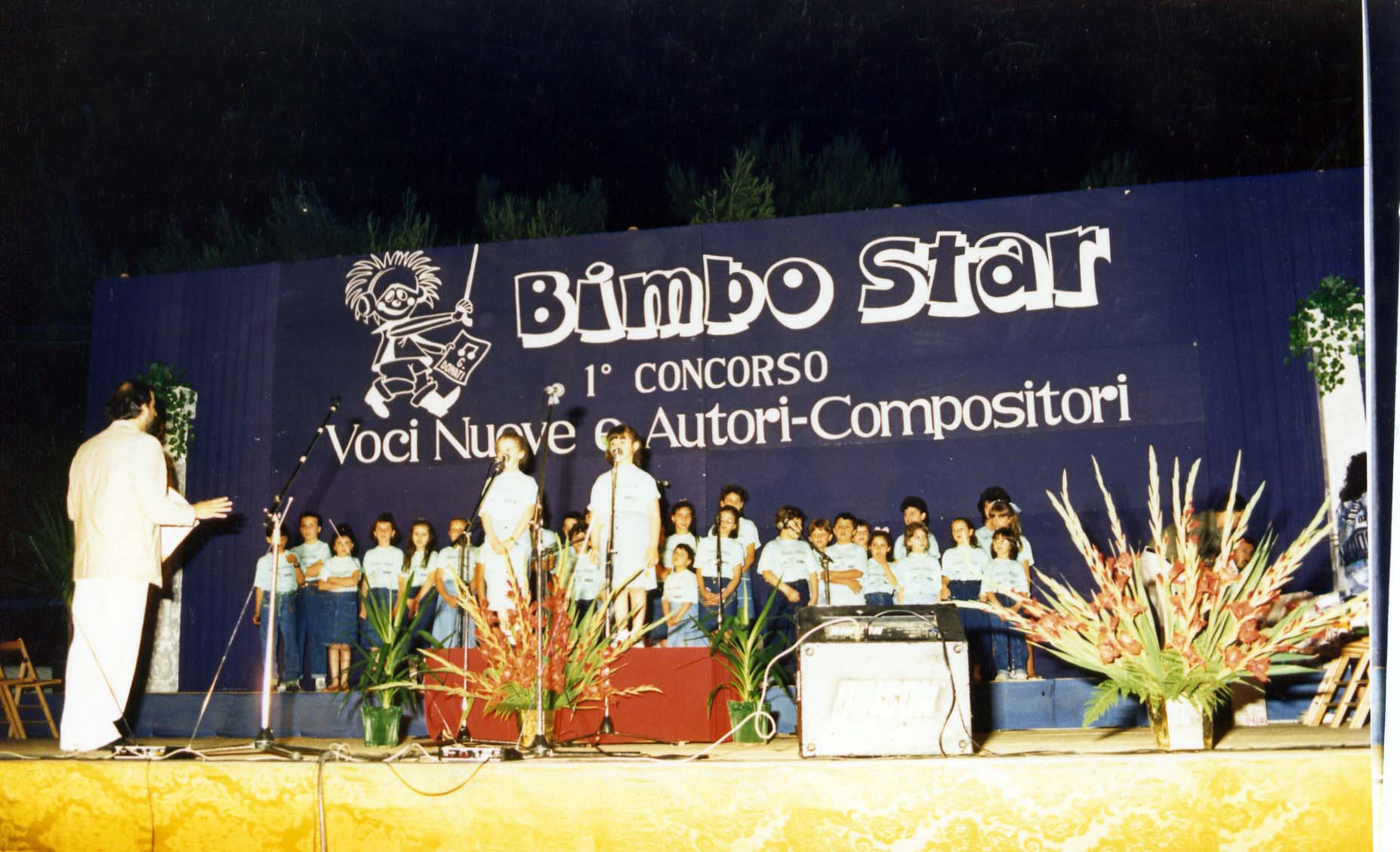 Il primo concorso Bimbo Star sul palco